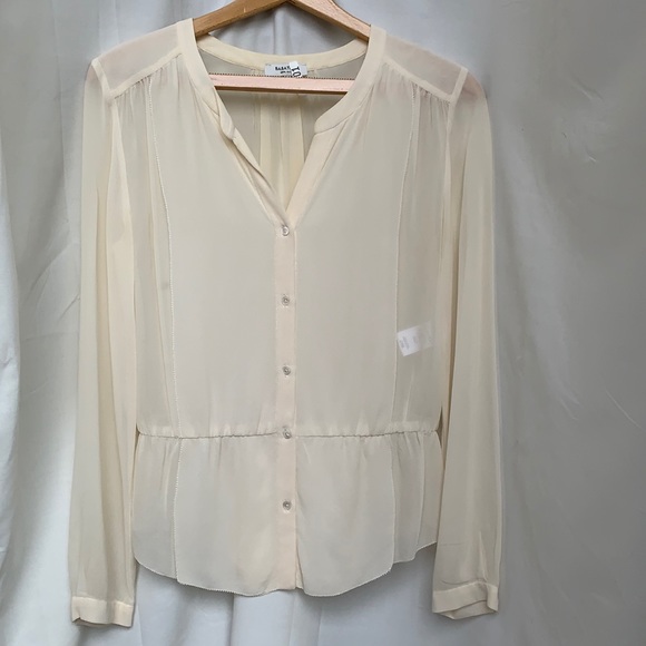Aritzia Babaton Emmett Silk Blouse - Picture 2 of 12